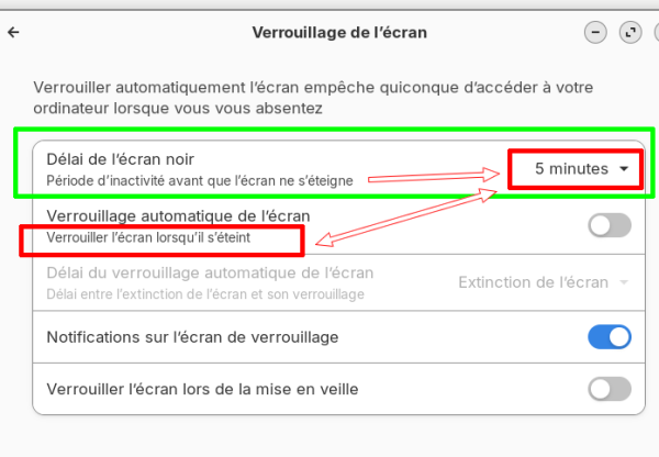 verrou.png (33.07 Kio) Vu 8701 fois mettre ce réglage à jamais pour que l'écran ne s'éteigne pas