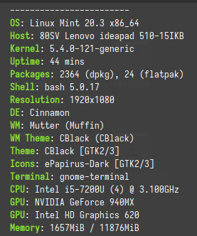 config pc